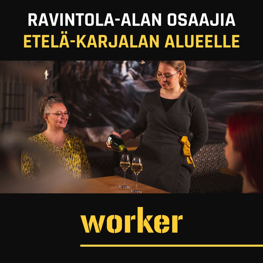 Kiinnostaako ravintola-alan tehtävät Etelä-Karjalassa?